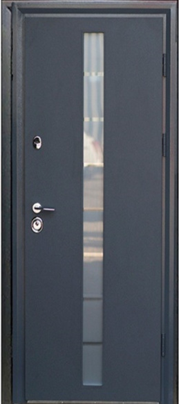 Вхідні двері Грей-глас Very Dvery