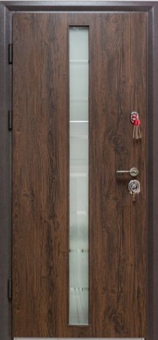 Входные двери Браун-гласс Very Dvery